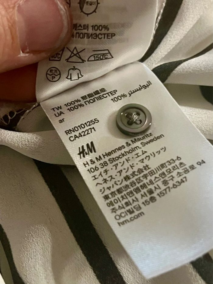 Chemise à rayures H&M - photo numéro 11