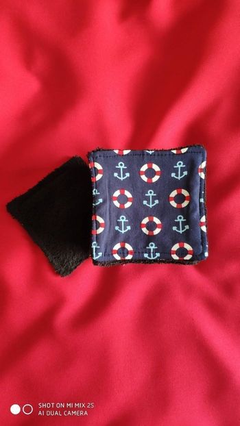 9 lingettes lavables , neuf.....