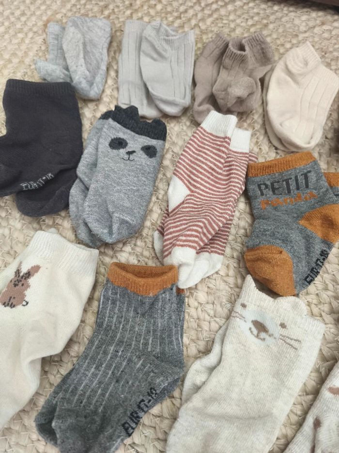 Lot de 20 paires de chaussettes - photo numéro 3