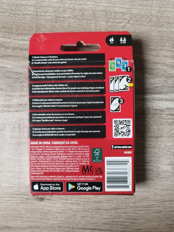 Jeux de cartes UNO - photo numéro 2