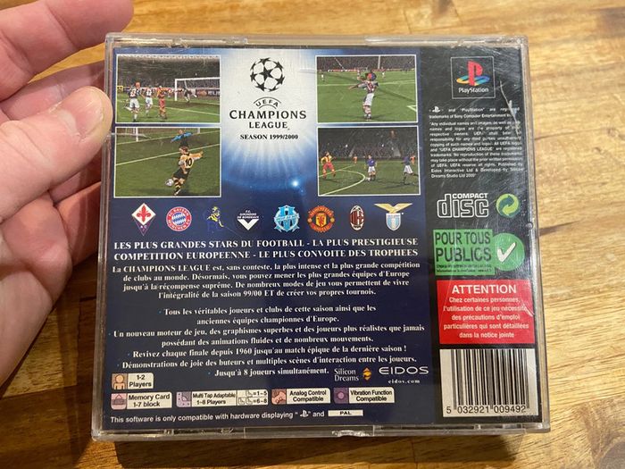 Uefa champions league ps1 - photo numéro 3