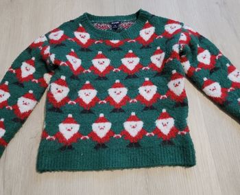 Pull père Noël 3 ans