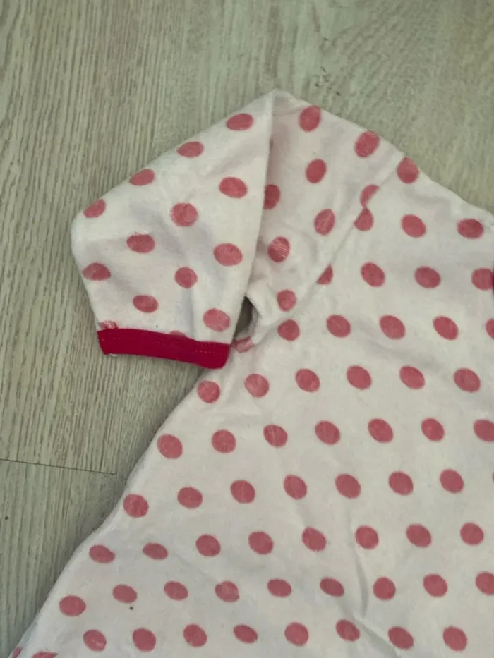 Pyjama en velours Petit Bateau taille 18 mois - photo numéro 3