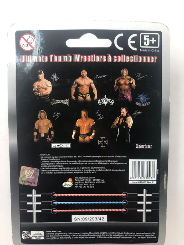 Ultimate Thumb Wrestlers triple H - photo numéro 2