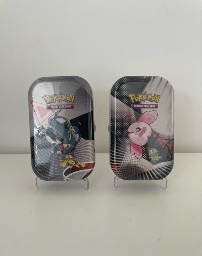 Lot Mini Tins EV10.5 - Noir & Blanc - photo numéro 1