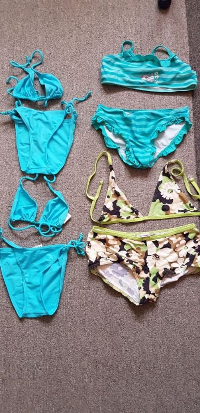 3 maillots de bain fille en 12 ans