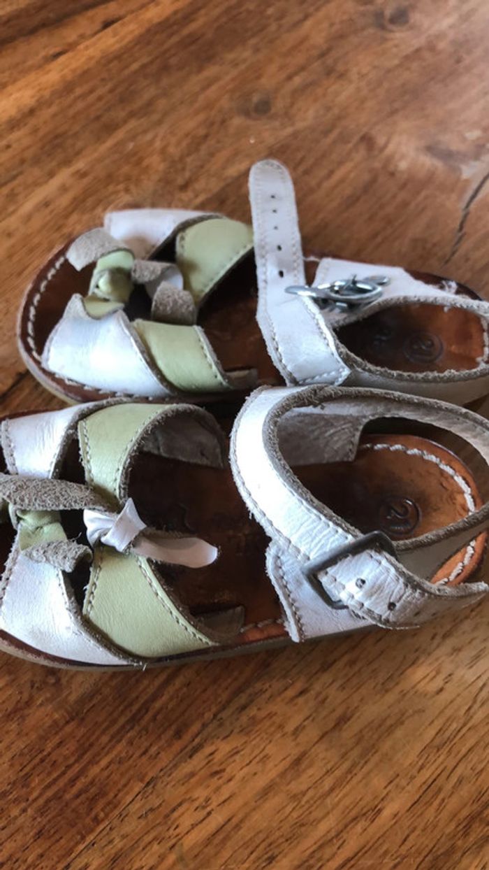 Nus-pieds sandales fille taille 21 - photo numéro 4