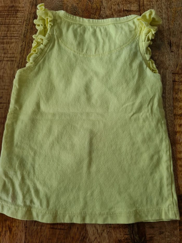 Top été 9/12 mois Noppies jaune - photo numéro 2