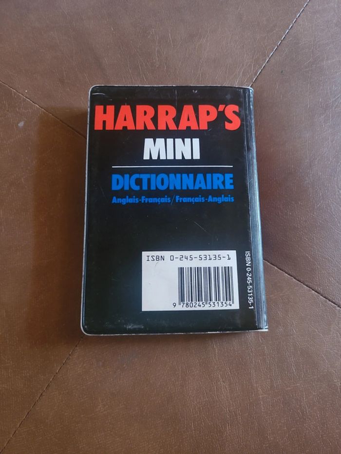 Mini dictionnaire anglais-francais. Français-anglais - photo numéro 2