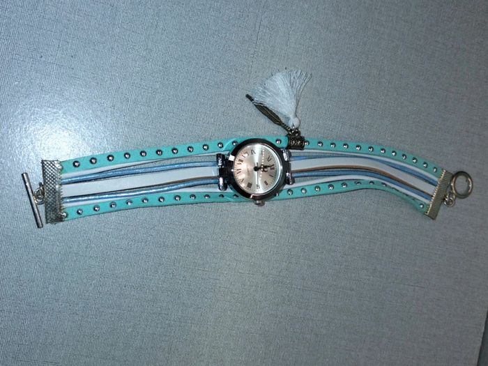 Montre turquoise