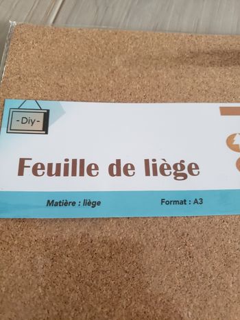 Feuille de liège 