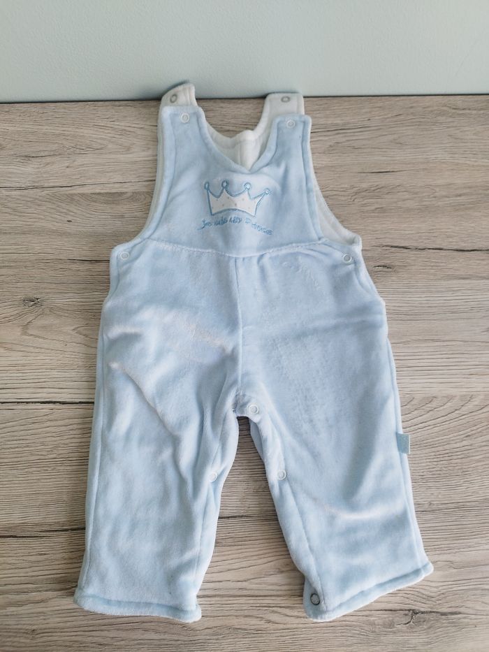 Ensemble salopette et gilet velours - photo numéro 2