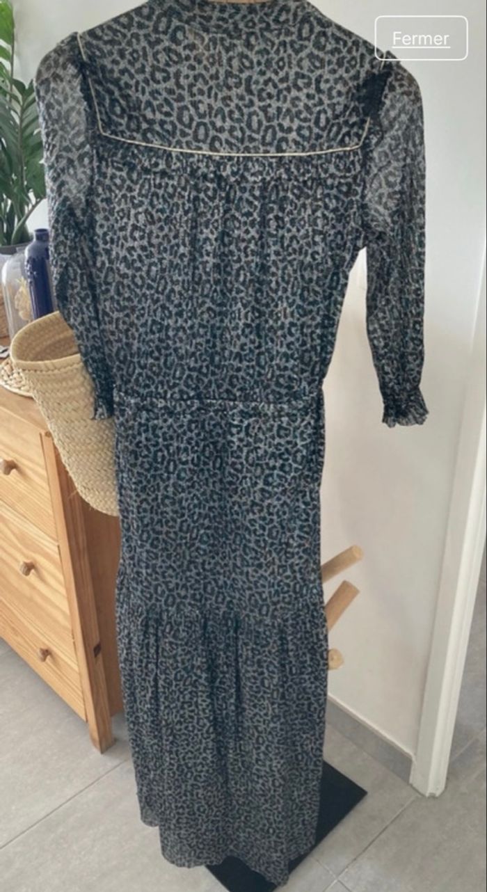 Robe longue satinée - photo numéro 4