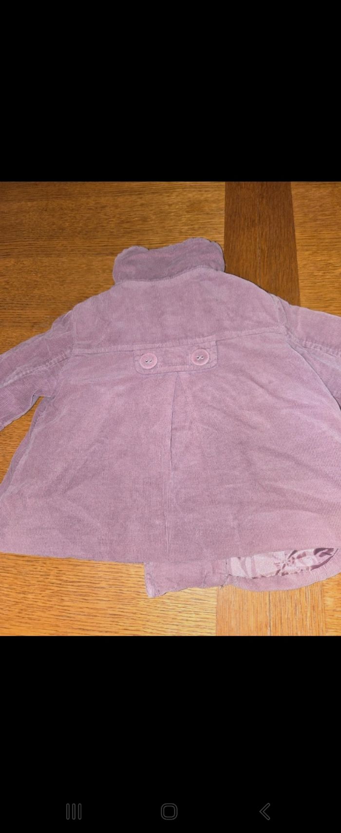 Manteau velours chaud - photo numéro 3