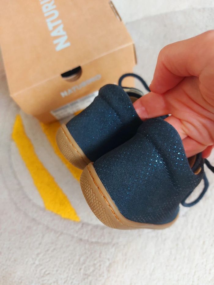 Naturino Cocoon ZIP bleu paillettes 23 - photo numéro 8