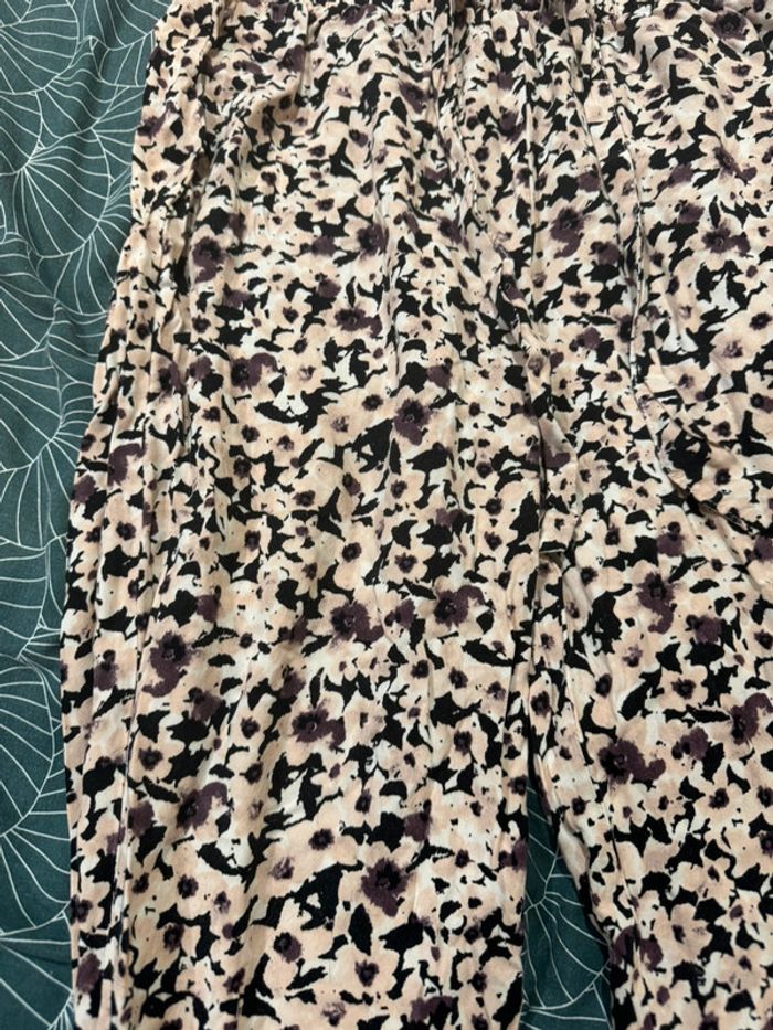 Pantalon léger fleuris/ léopard - photo numéro 2