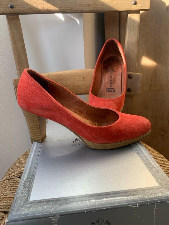 Escarpins daim - photo numéro 2