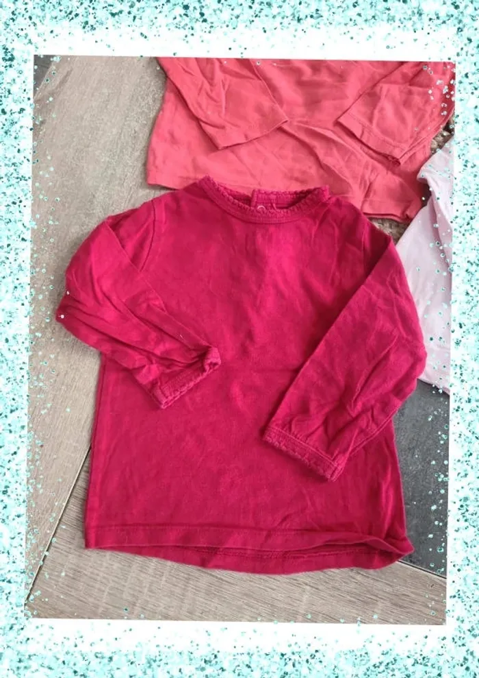 Lot t-shirts 12 mois - photo numéro 4