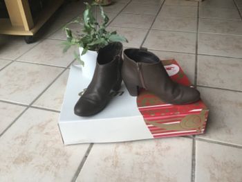 Bottines cuir