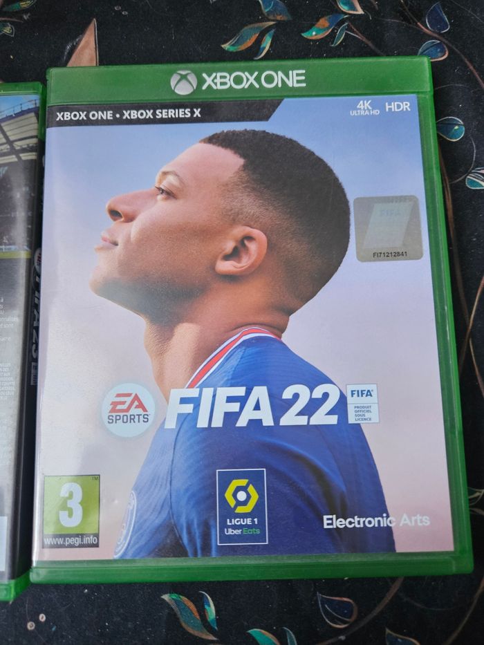 Lot 2 jeux Xbox one fifa - photo numéro 4