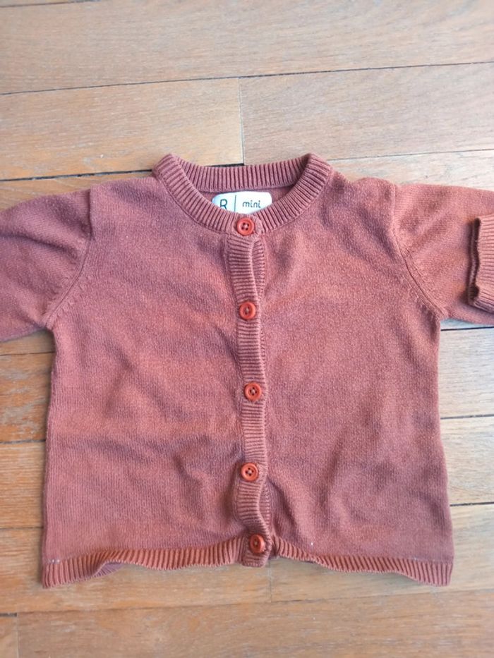 Gilet fille mixte 6 mois La Redoute - photo numéro 2