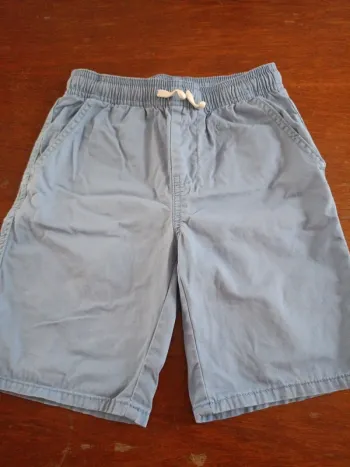 Short été garçon bleu