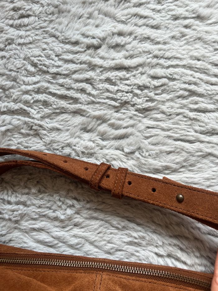 Sac marron effet velours S. Oliver – Grand format – Petit prix - photo numéro 4