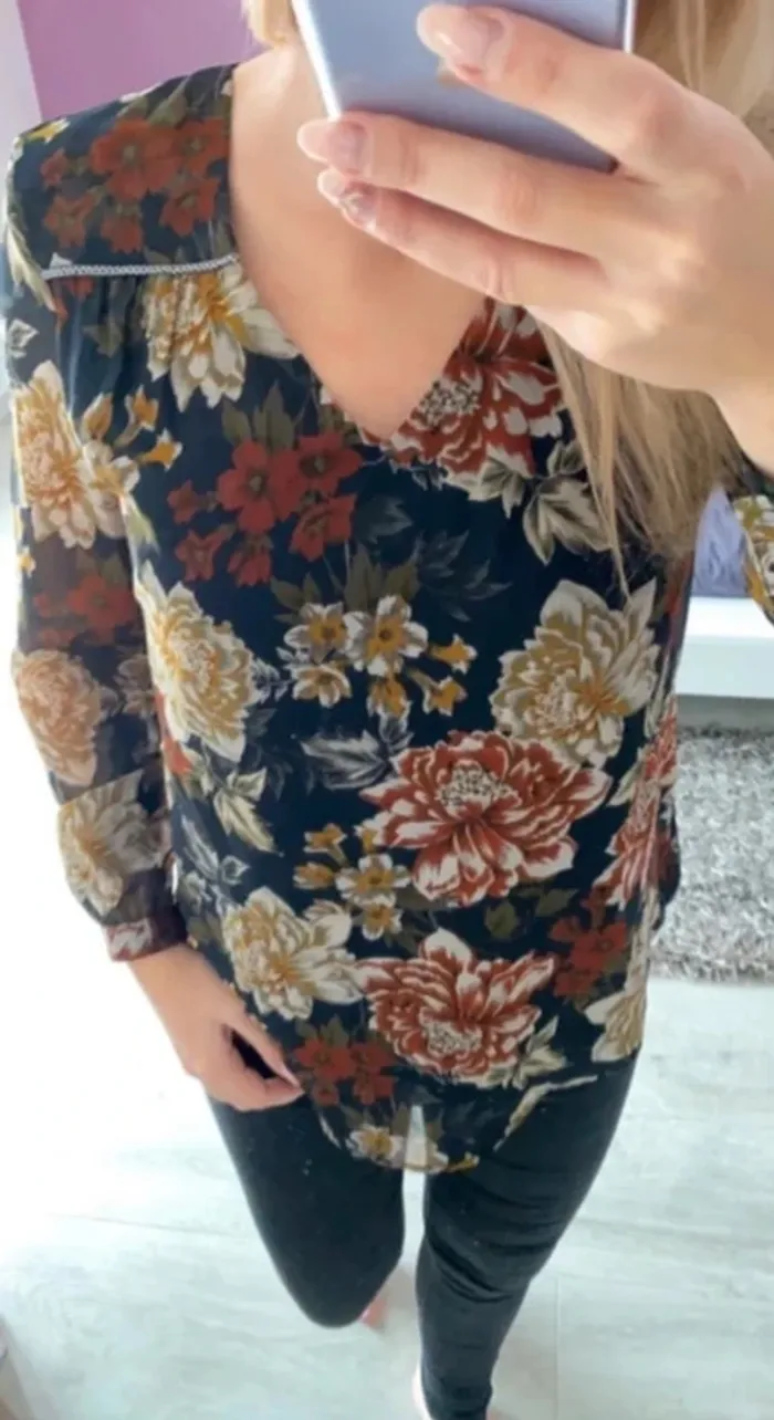 Blouse fleurie Promod