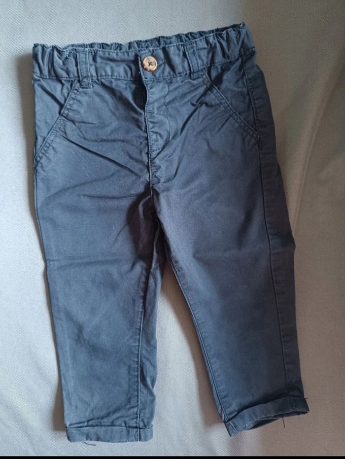 Pantalon bleu marine - photo numéro 2