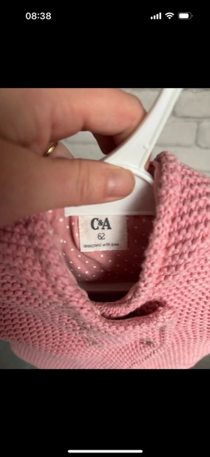 Manteau  C&A taille 3 mois - photo numéro 3