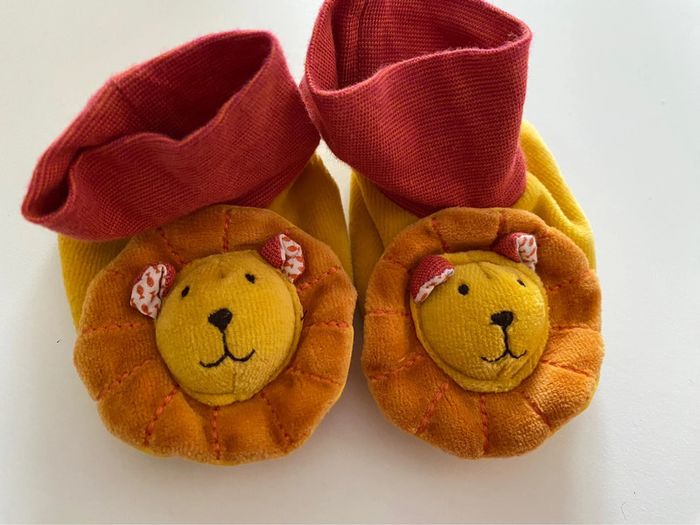 Chaussons mixtes Moulin Roty Lion