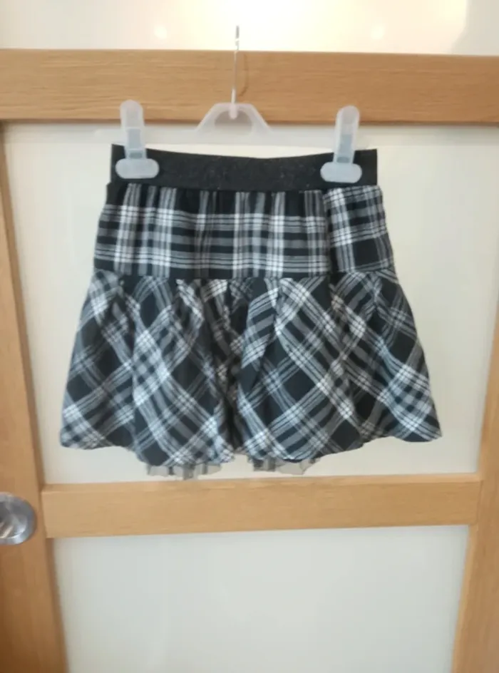 Jupe courte taille élastique - Fille 8 ans