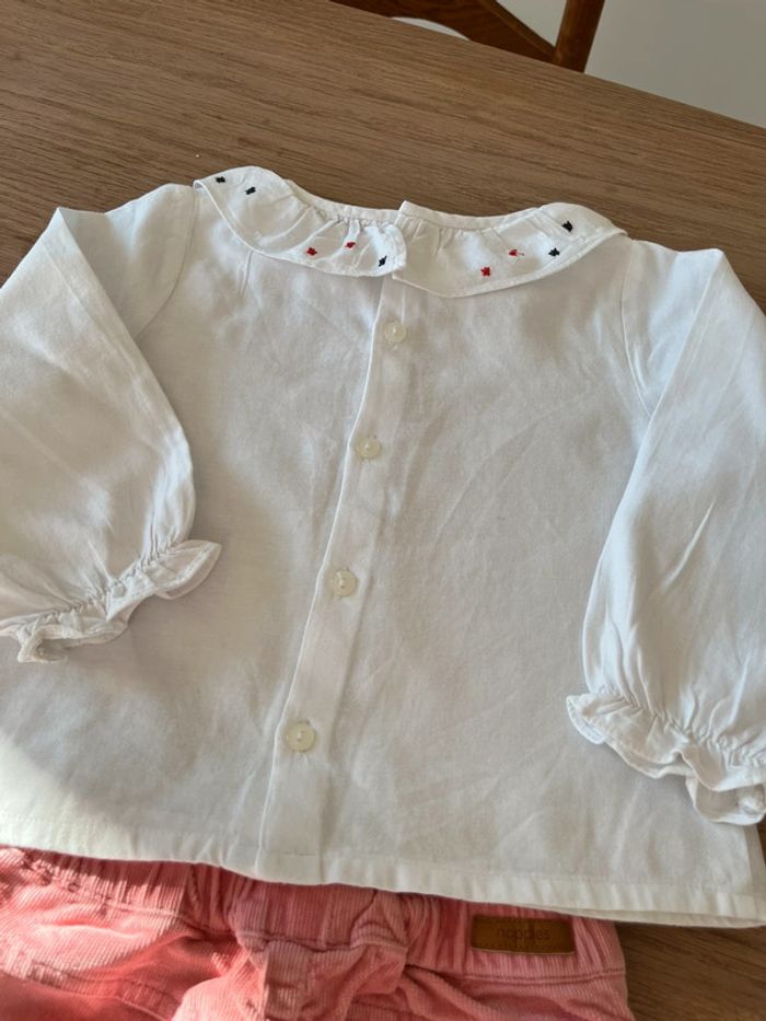 Ensemble pantalon et blouse T.2a - photo numéro 6