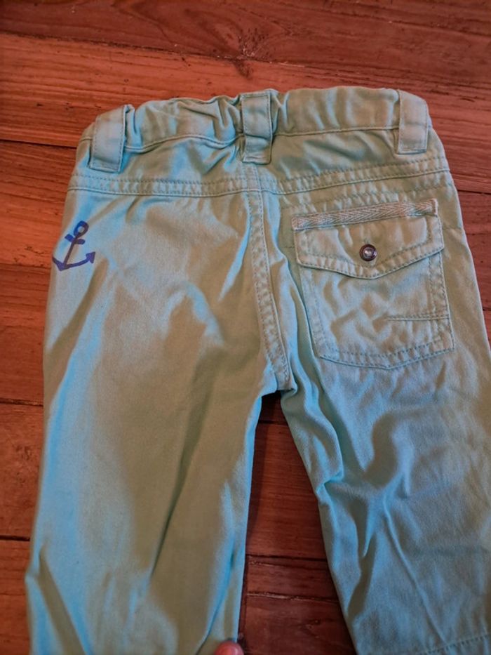 Pantalon menthe 3 mois - photo numéro 2