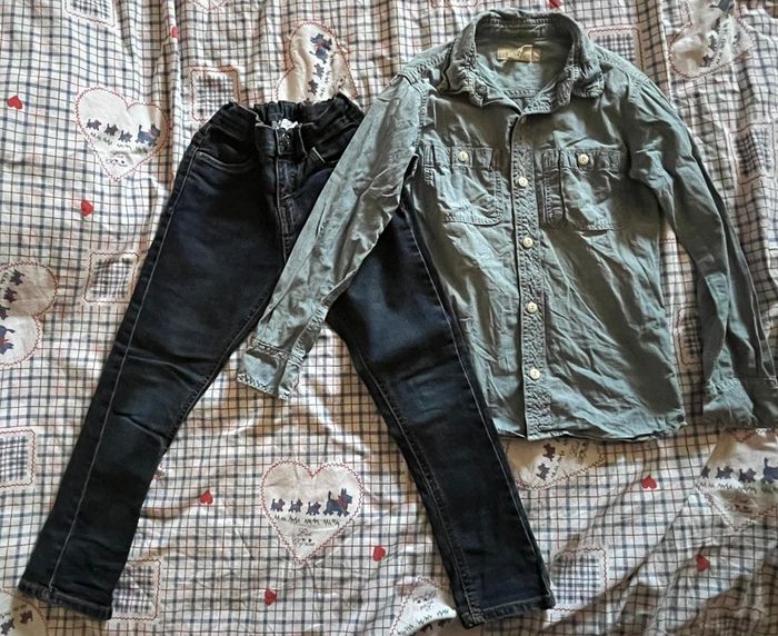 Lot jean orchestra et chemise