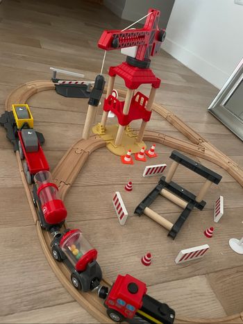 Jeux train en bois