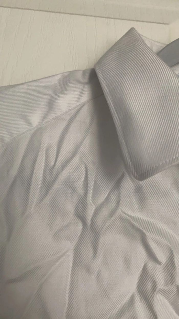 Chemise blanche Brice Easy slim - photo numéro 3