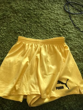 short puma  jaune taille 70 cm