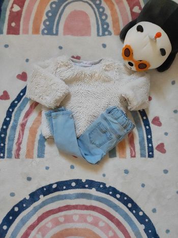 Ensemble pull +jean