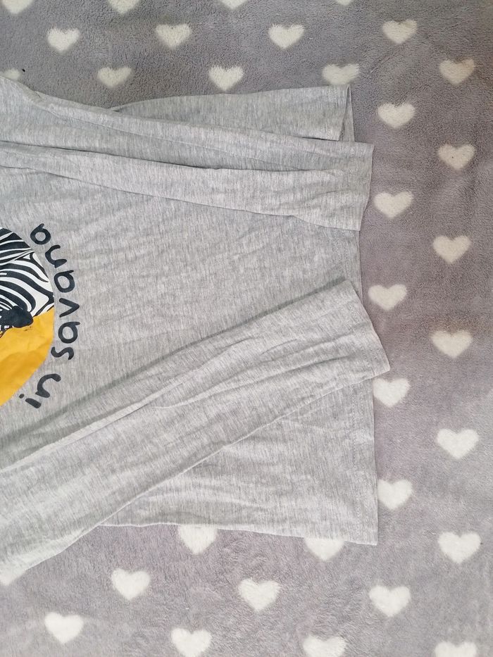 T-shirt manches longues 🦓 garçon 12 ans - photo numéro 4