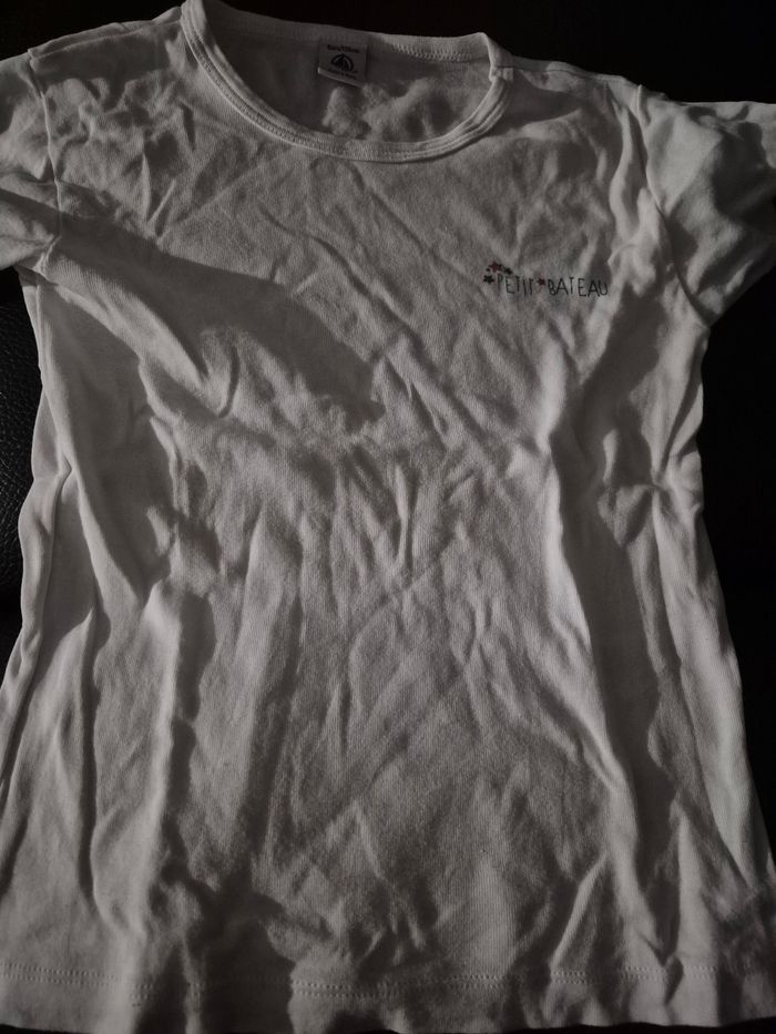 #8 ans fille T-shirt petit bateau - photo numéro 9