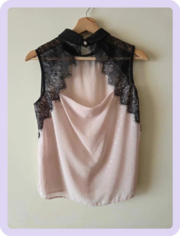 blouse Deby Debo rose taille S - photo numéro 4