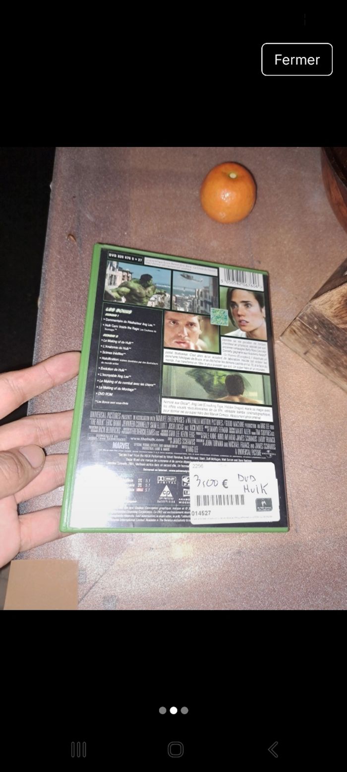 Hulk 2 disques édition spéciale film DVD - photo numéro 2