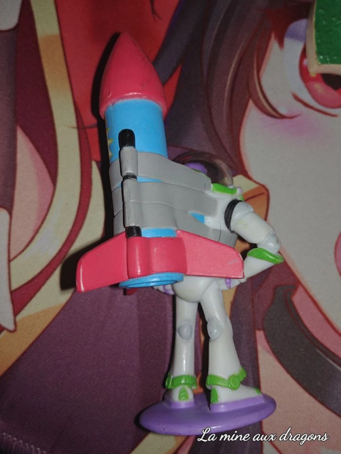 Figurine Buzz l'éclair Lightyear The Big One Rocket Toy Story Disney pixar 2001 figure - photo numéro 2