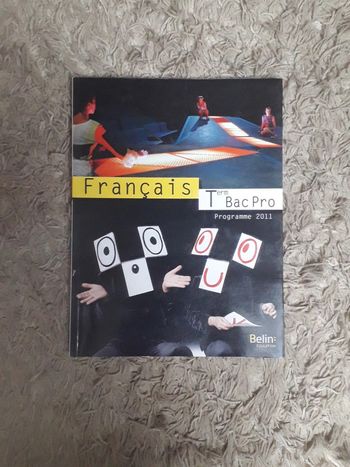 Livre Français Term BAC PRO