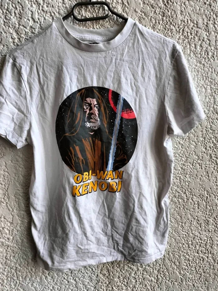 Tee-shirt blanc Star Wars T S.