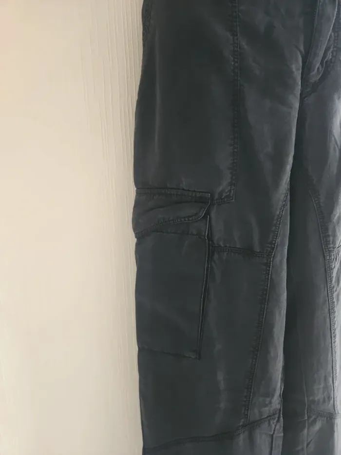 Pantalon cargo en Lyocell IKKS 34 / 36 - photo numéro 4