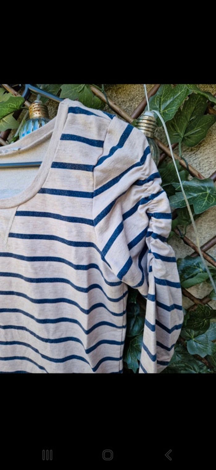 Tee-shirt marinière - photo numéro 3