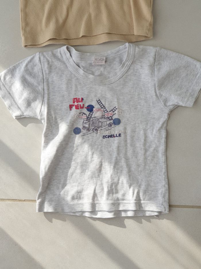 4 t shirt manche courte 18 mois 2 ans 24 mois - photo numéro 5