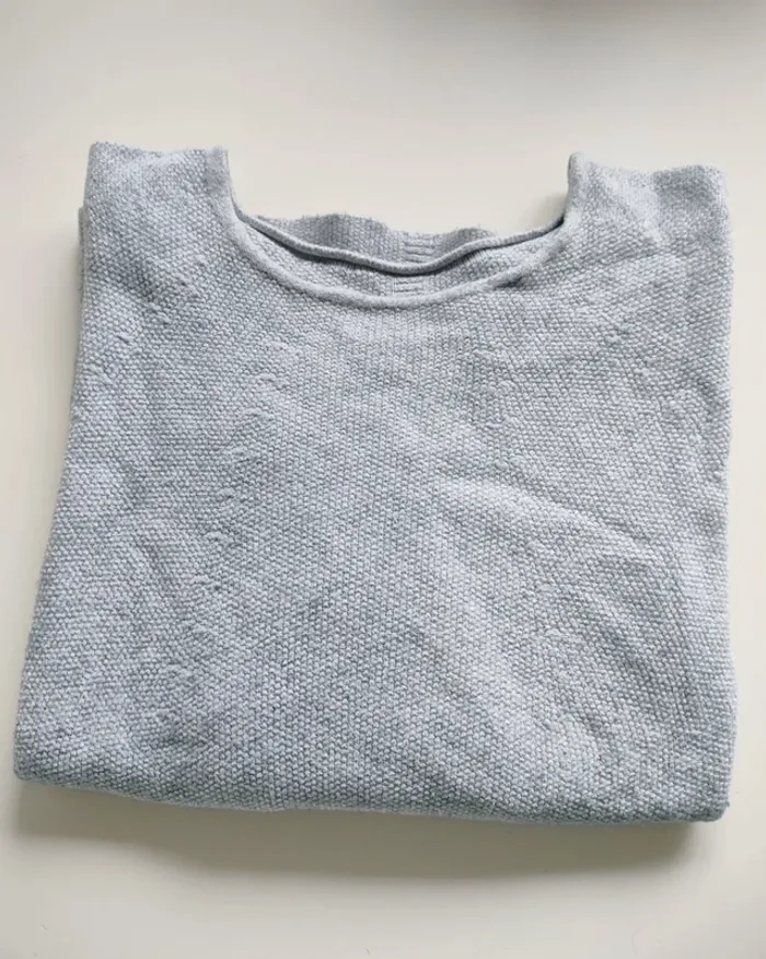 Pull gris femme XL